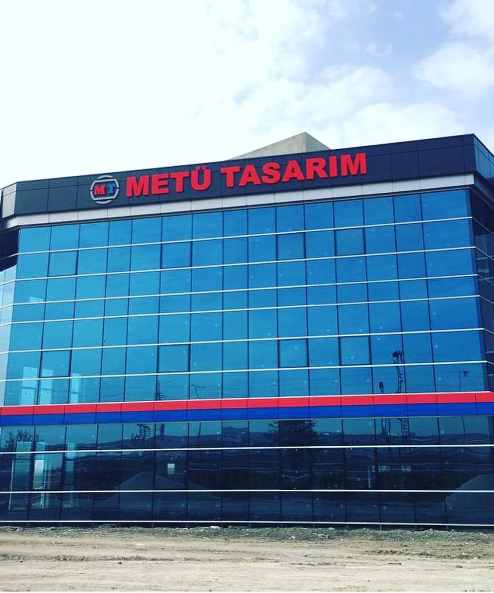 Metü Tasarım Cam Cephe Giydirme Sistemleri